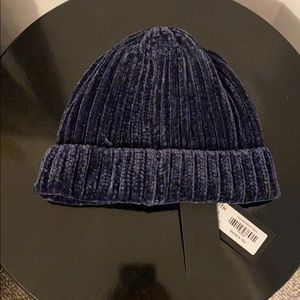 Nwt Kith Chenille Beanie Navy | Poshmark